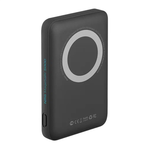 Внешний аккумулятор Deppa NRG MageSafe 5000 mAh, 2A, OI 5W Black фото 