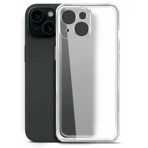 Накладка силиконовая BoraSCO iPhone 15 Clear фото 